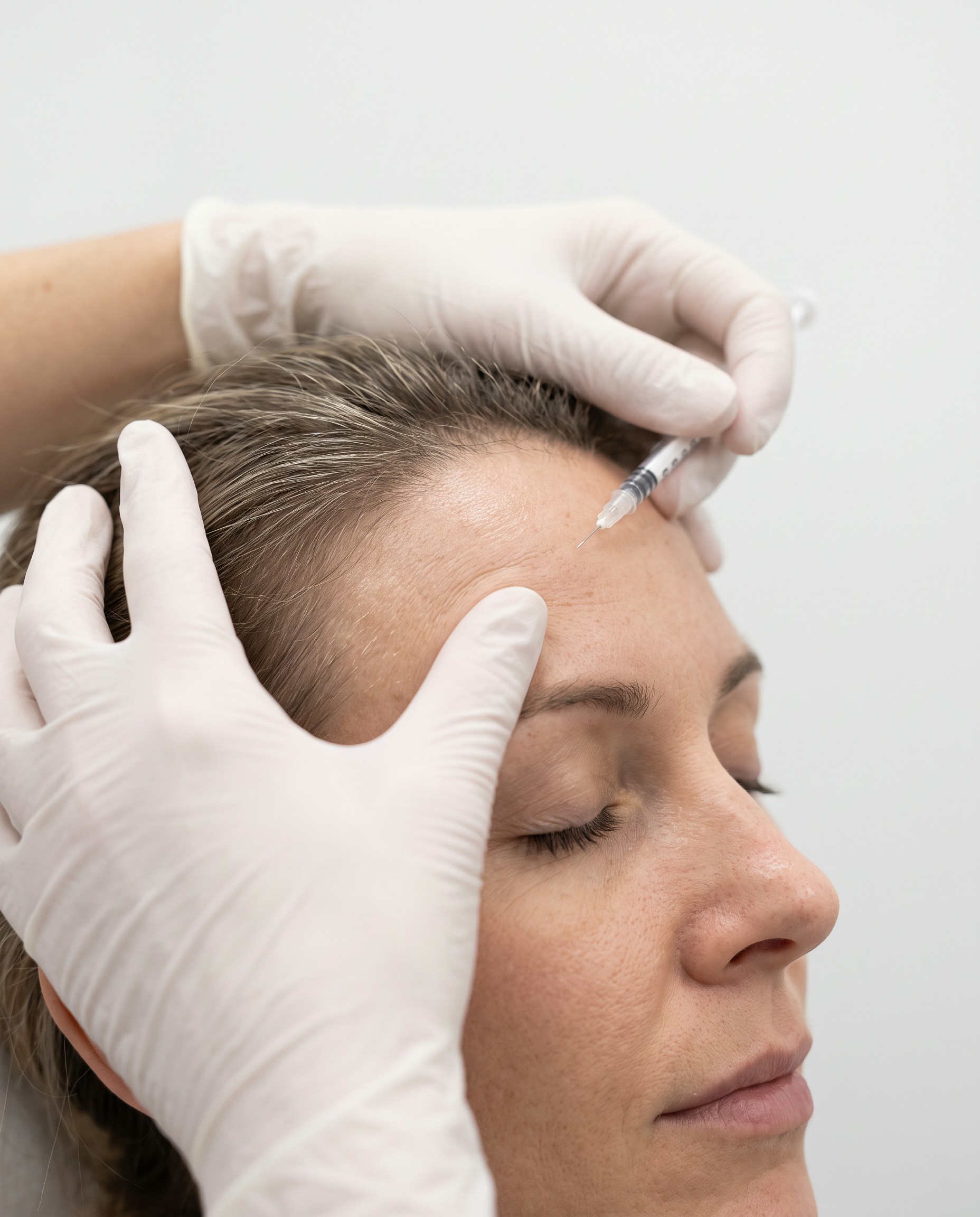 Aplicación de botox con el Dr. Manuel Díaz Guzmán